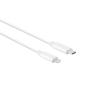 K5050LT1WH - KEY 1M TYPE-C TO MFI CABLE 18W TYPE-C TO LIGHTNING WHITE